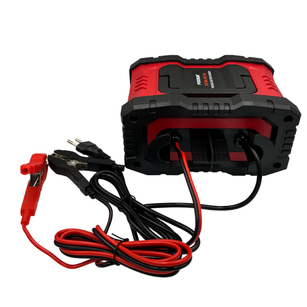 Зарядное устройство FOXSUR 12V/24V 20A/10A для автомобильных аккумуляторов AGM, GEL, SLA, LiFePO4 с функцией десульфатации - изображение 2