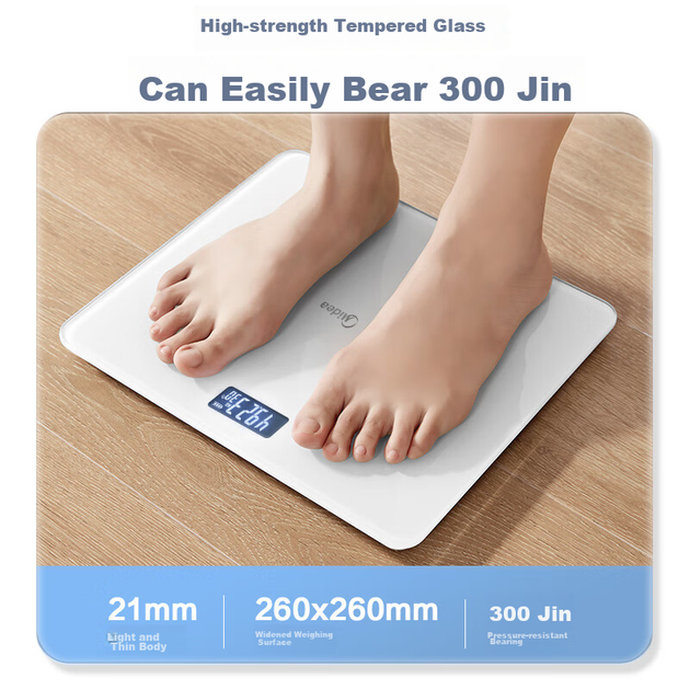 Весы Midea Body Scale, домашние медицинские весы, электронные весы, высокоточные весы, умные весы для фитнеса, похудения и тренировок. - изображение 8