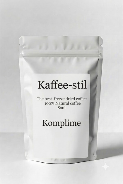 Кава сублімована (розчинна) Kaffee-stil «Компліме»500 г - Фото 1 Кава сублімована (розчинна) Kaffee-stil «Компліме»500 г - зображення 1