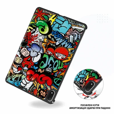 Чехол для планшета BeCover Smart Case Oppo Pad Mini (OPD2515) 8.8" Graffiti (715820) - изображение 5