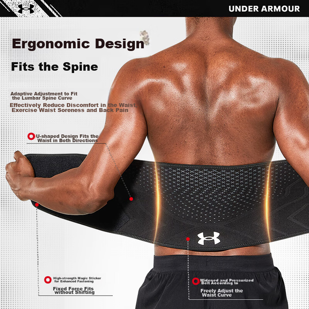 Пояс Under Armour для поддержания талии размер M - изображение 4
