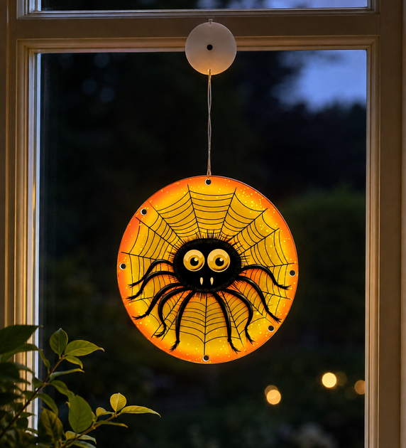 LED декорация LIVARNO Home «Паук» для Хэллоуина со звуком и таймером - изображение 3