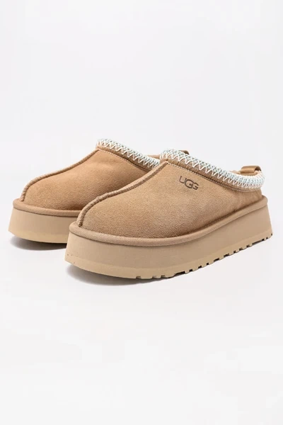 Уги сліпери на платформі UGG Women's Tazz Slipper Sand 39 розмір пісочні - Фото 2 Уги сліпери на платформі UGG Women's Tazz Slipper Sand 39 розмір пісочні - зображення 2