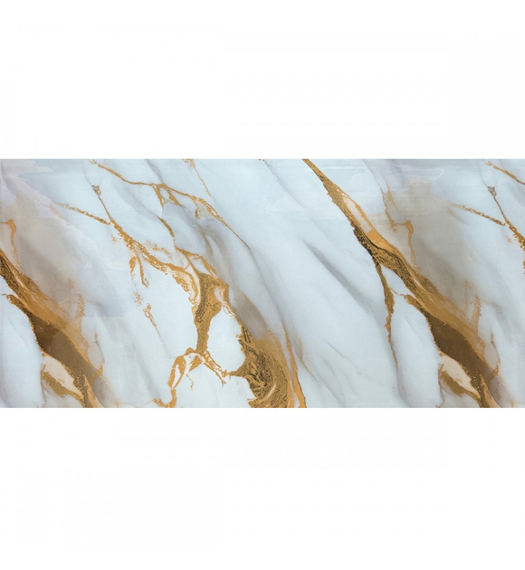 Самоклеюча PET плитка Calacatta Gold 60х30см*2 мм - зображення 2