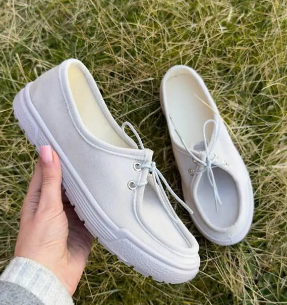 Жіночі велюрові мокасини MELANIA Premium Litma сірі (36–42 р.) 36 - Фото 8 Жіночі велюрові мокасини MELANIA Premium Litma сірі (36–42 р.) 36 - изображение 8