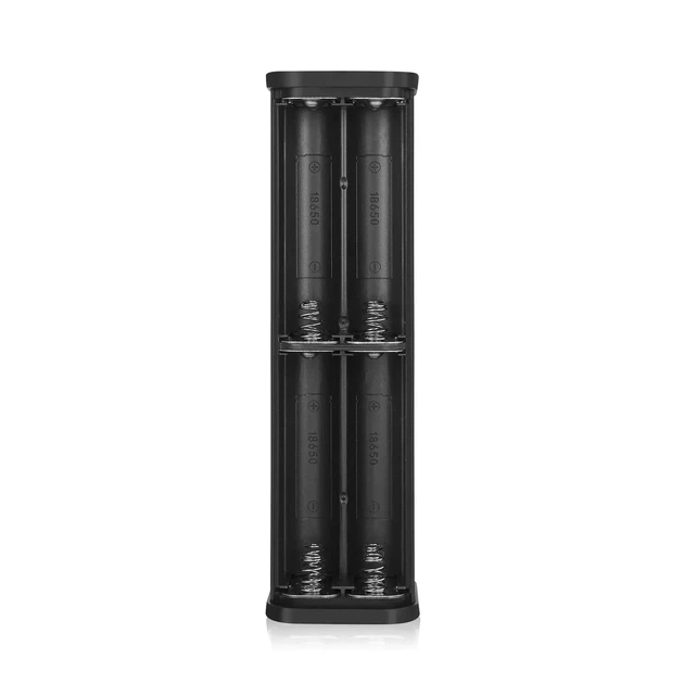Корпус повербанка T8 черный на 8x18650 до 20000mAh с быстрой зарядкой QC/PD 65W, дисплеем и фонариком - изображение 3