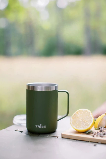 Термокружка Tribe Classic Mug T-FA-0033-olive 500 мл - изображение 3