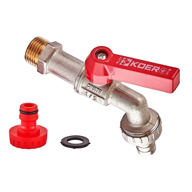 Кран поливу (морозостійкий) KOER KR.266-15 - 1/2" (KR6492) - Фото 1 Кран поливу (морозостійкий) KOER KR.266-15 - 1/2" (KR6492) - зображення 1