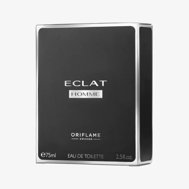 Туалетна вода для чоловіків Eclat Homme Екла Ом Oriflame Cosmetics 75 ml - зображення 3