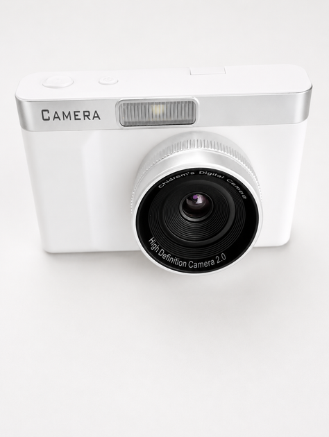 Цифровий фотоапарат Z006 96 Мп 1080P з відкидним екраном 180°, автофокусом, 8× зумом та картою пам'яті 32 ГБ, білий - изображение 10