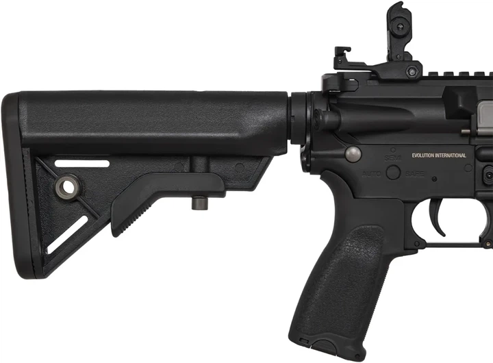 Страйкбольна гвинтівка Evolution Recon 14.5” 6 мм Carbontech™ (Стартовий комплект) blk SL-1005 B - Фото 7 Страйкбольна гвинтівка Evolution Recon 14.5” 6 мм Carbontech™ (Стартовий комплект) blk SL-1005 B - зображення 7