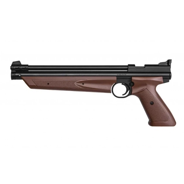 Пистолет пневматический Crosman 1377 коричневый - Фото 2 Пистолет пневматический Crosman 1377 коричневый - изображение 2