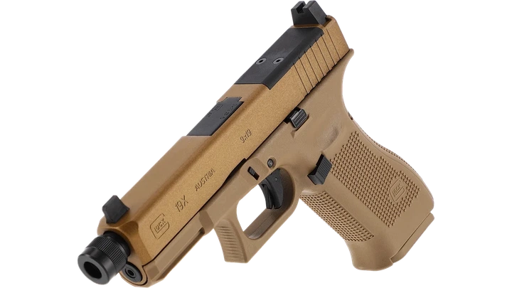 Пневматический пистолет Umarex Glock 19X MOS COY blowback калибр 4,5мм - изображение 3