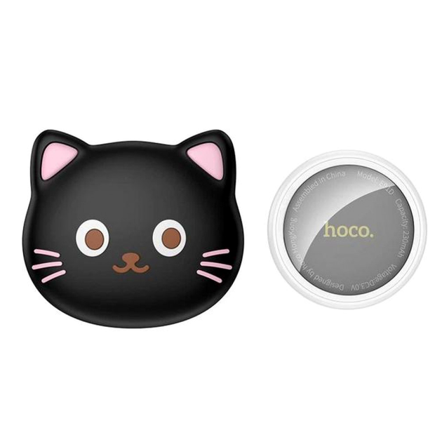 Брелок-антипотеря Hoco E91D черный поддержка Apple Find My батарея CR2032 размер 31х31х9 мм вес 7 г - Фото 4 Брелок-антипотеря Hoco E91D черный поддержка Apple Find My батарея CR2032 размер 31х31х9 мм вес 7 г - изображение 4