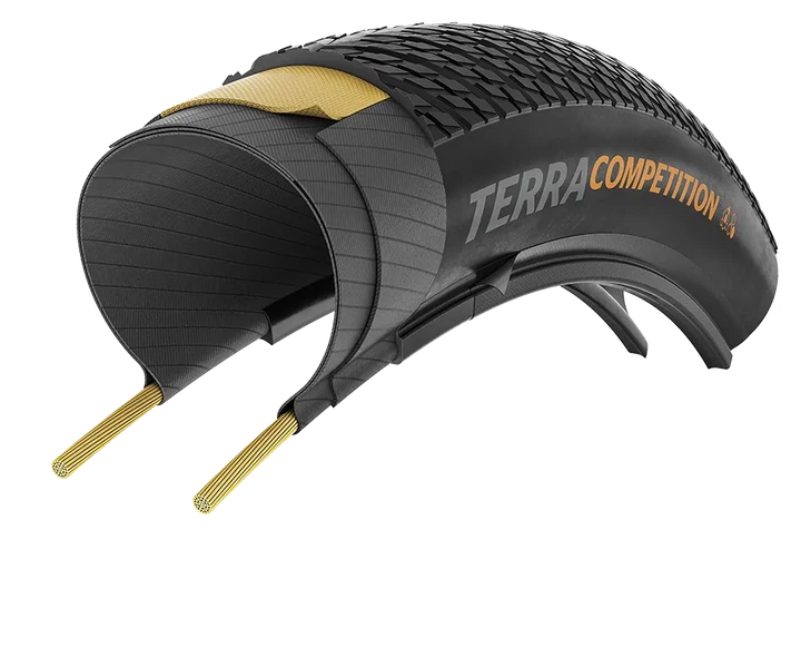 Покришка безкамерна Continental Terra Competition Trail Grip 28" | 28 X 1.55 | 700 X 40C чорна/коричнева складна skin (SPT_150759) - Фото 6 Покришка безкамерна Continental Terra Competition Trail Grip 28" | 28 X 1.55 | 700 X 40C чорна/коричнева складна skin (SPT_150759) - изображение 6