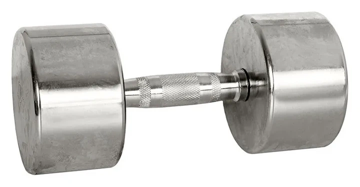 Гантель хромована inSPORTline Crossteel 12 кг (ISL_3543) - Фото 1 Гантель хромована inSPORTline Crossteel 12 кг (ISL_3543) - зображення 1