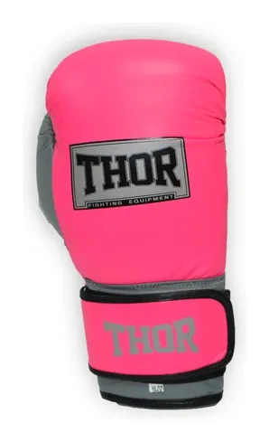 Рукавички боксерські THOR TYPHOON 16oz / шкіра / рожево-біло-сірі (SPT_8027/02(Leath)Pink/Grey/W 16 oz.) - Фото 2 Рукавички боксерські THOR TYPHOON 16oz / шкіра / рожево-біло-сірі (SPT_8027/02(Leath)Pink/Grey/W 16 oz.) - изображение 2
