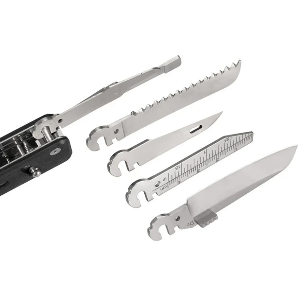 Мультитул Roxon Flex Companion S503G 13 функций G10 фиолетовый - Фото 3 Мультитул Roxon Flex Companion S503G 13 функций G10 фиолетовый - изображение 3