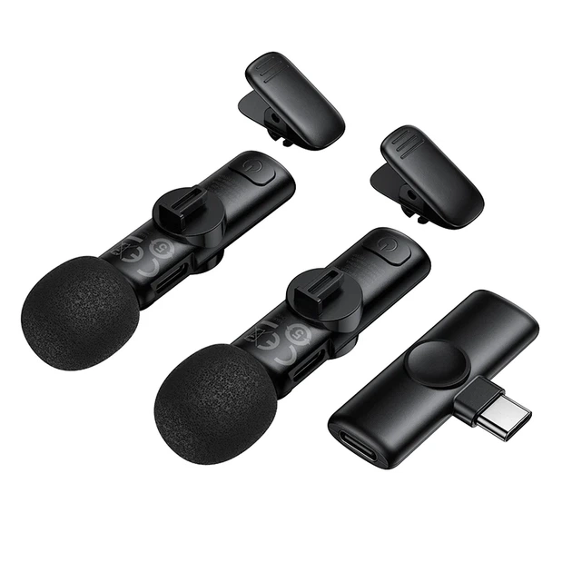 Беспроводная микрофонная система BOROFONE BFK16A dual-mic Type-C черная - изображение 7