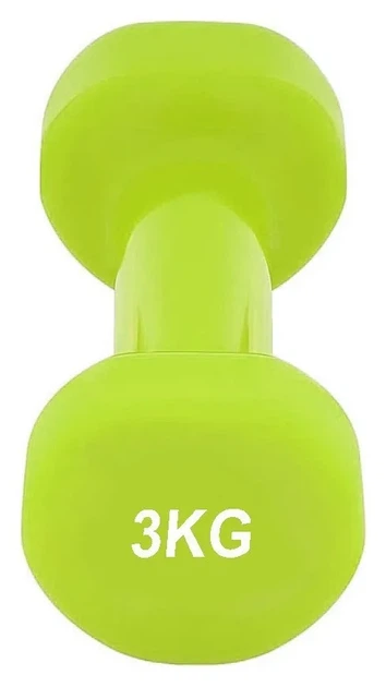 Гантель вінілова PowerPlay 4125 Achilles 3 кг. Зелена (1шт.) (PP_PP_4125_3kg) - Фото 4 Гантель вінілова PowerPlay 4125 Achilles 3 кг. Зелена (1шт.) (PP_PP_4125_3kg) - зображення 4