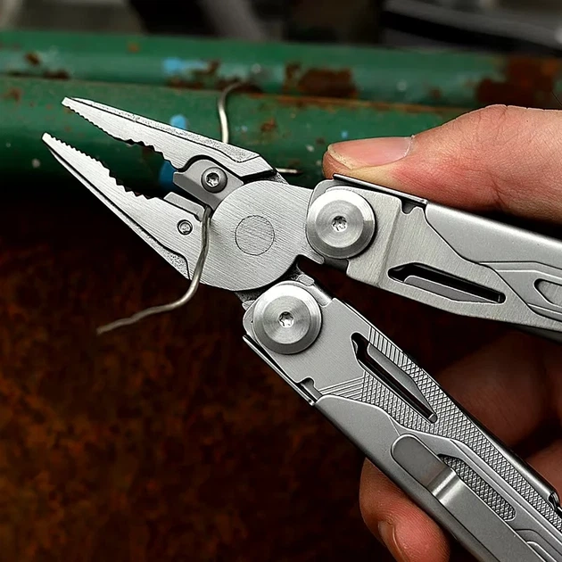 Мультитул IronHand Ver 2.0 17 інструментів нержавіюча сталь сталевий - Фото 5 Мультитул IronHand Ver 2.0 17 інструментів нержавіюча сталь сталевий - зображення 5