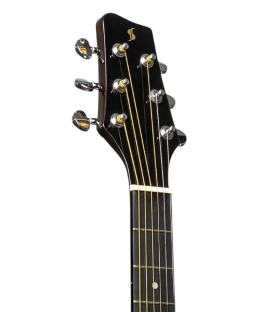 Электроакустическая гитара STAGG G SA35 ACE-N - изображение 4