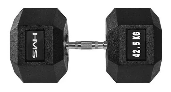 Гантель шестигранна HMS HEX PRO, 42,5 кг (ISL_5907695518214) - Фото 1 Гантель шестигранна HMS HEX PRO, 42,5 кг (ISL_5907695518214) - изображение 1