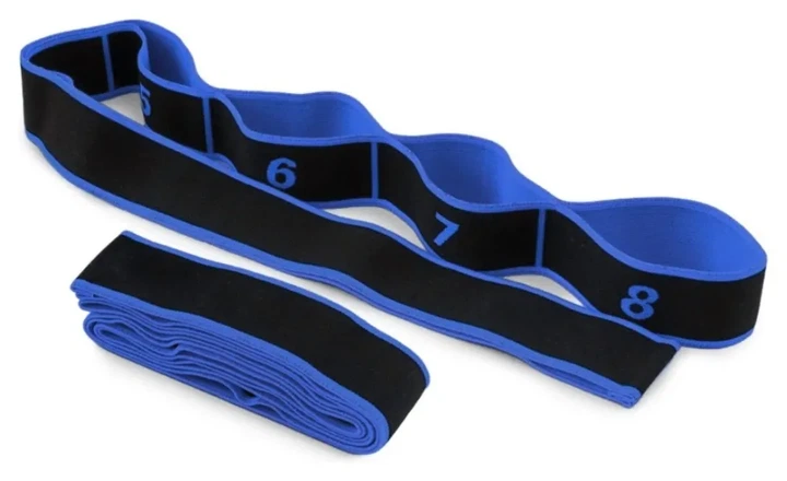 Еспандер із петлями для розтяжки PowerPlay PP_4311 Fitness Band Синя (88*4см.) (PP_PP_4311_Blue) - изображение 2