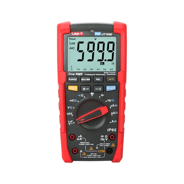 Мультиметр UNI-T PRO UT195E (MIE0295) - Фото 1 Мультиметр UNI-T PRO UT195E (MIE0295) - зображення 1