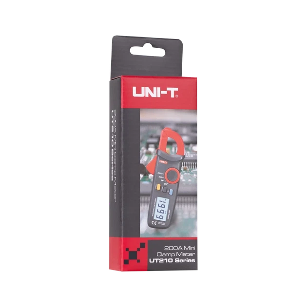 Клещи токоизмерительные UNI-T UT210B 200A AC (MIE0173) - изображение 4