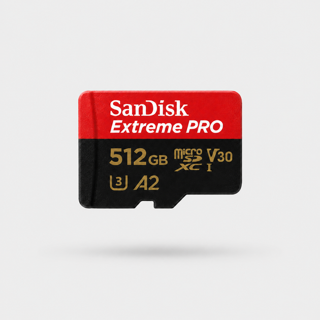 Карта пам'яті SanDisk Extreme PRO microSDXC 512 GB 200MB/s для телефона, планшета, комп'ютера + SD-адаптер - зображення 6