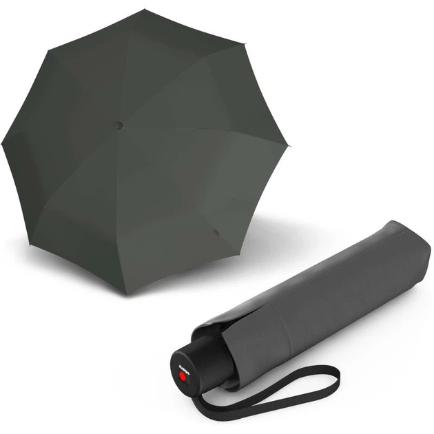 Парасолька механічна Knirps A.050 Medium Manual/Dark Grey UV Protection Kn95-7051-08001 - Фото 1 Парасолька механічна Knirps A.050 Medium Manual/Dark Grey UV Protection Kn95-7051-08001 - зображення 1