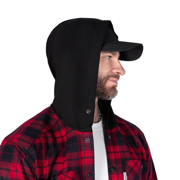 Сорочка Camotec з каптуром "Вектор" Red/Black, XL - зображення 4