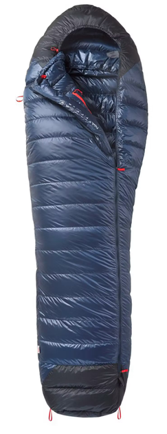 Śpiwór puchowy Pajak Core 400 Short 165 cm Lewy Navy (5905669162364) - obraz 2