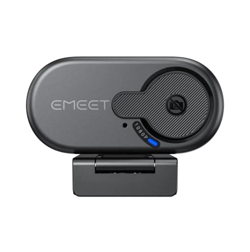 Веб-камера EMEET SmartCam C100 (1080P), Black, 1920x1080 / 30 fps, мікрофон, фіксований фокус, кут огляду 66°, USB 1.4 м - Фото 5 Веб-камера EMEET SmartCam C100 (1080P), Black, 1920x1080 / 30 fps, мікрофон, фіксований фокус, кут огляду 66°, USB 1.4 м - зображення 5