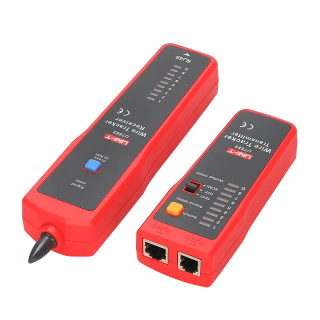 Шукач пар кабелів із тестером RJ-45 UNI-T UT682 MIE0292 (5901890028479) - зображення 3