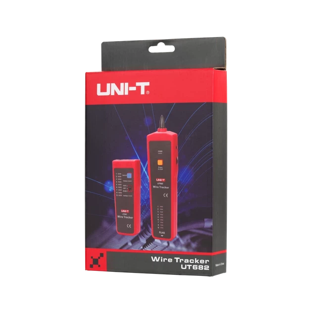 Шукач пар кабелів із тестером RJ-45 UNI-T UT682 MIE0292 (5901890028479) - зображення 5