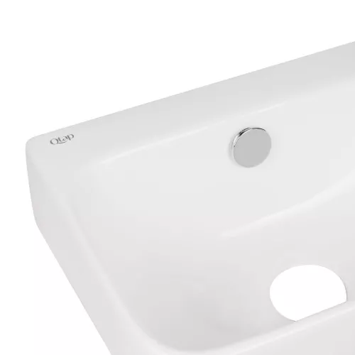 Раковина Qtap Tern 450х250х158мм (QT1711H02LW) - изображение 2