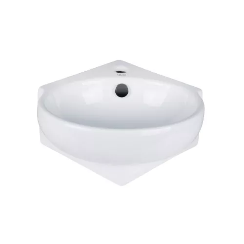 Раковина Qtap Leo 380x360x130мм (QT11115010WN) - изображение 5
