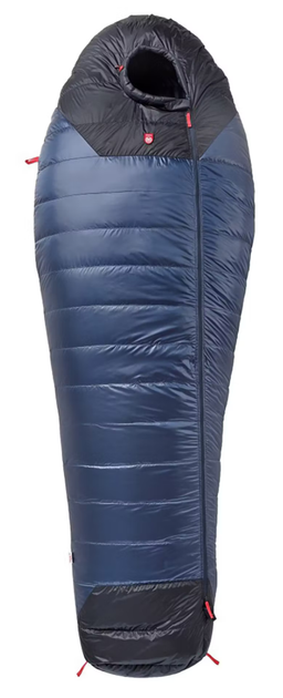 Śpiwór puchowy Pajak Core 950 Short 165 cm Lewy Navy (5905669162432) - obraz 2