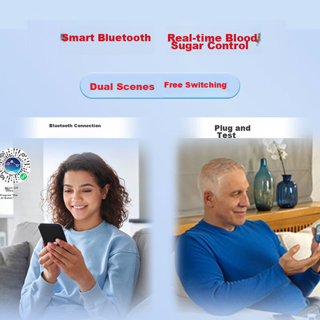 Глюкометр Bayer Youankang Bluetooth с 150 тест-полосками - изображение 4