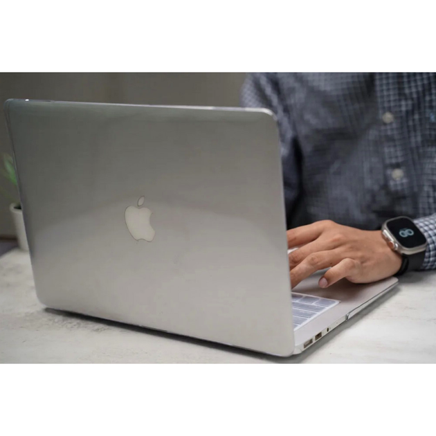 Силіконовий чохол Crystal Case для Apple MacBook Neo 13 A3404 прозорий із захистом камери Clear - Фото 6 Силіконовий чохол Crystal Case для Apple MacBook Neo 13 A3404 прозорий із захистом камери Clear - зображення 6