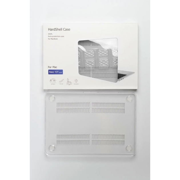 Силіконовий чохол Crystal Case для Apple MacBook Neo 13 A3404 прозорий із захистом камери Clear - Фото 8 Силіконовий чохол Crystal Case для Apple MacBook Neo 13 A3404 прозорий із захистом камери Clear - зображення 8
