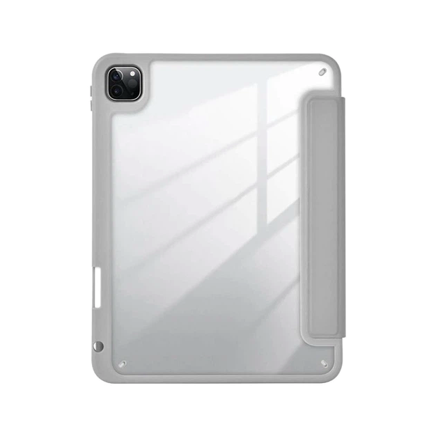 Чохол силіконовий WiWU Defender для Apple iPad Air 11 2025 10 2022 протиударний сірий - зображення 2