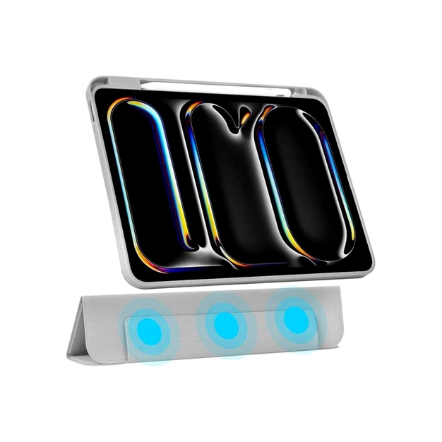 Чохол силіконовий WiWU Defender для Apple iPad Air 11 2025 10 2022 протиударний сірий - зображення 3