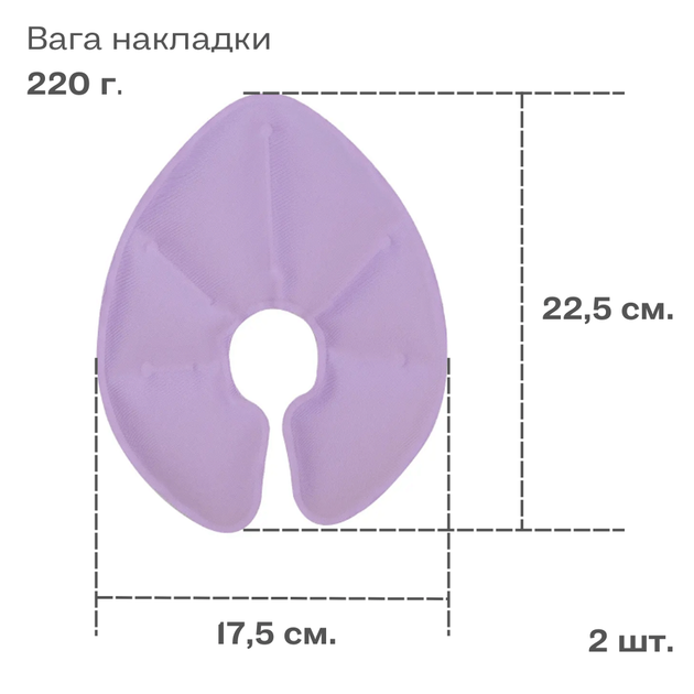 Многоразовые, гелевые термонакладки на грудь в период грудного вскармливания, Breast Thermo Packs (karapuzo), 1уп.-2шт. - изображение 5