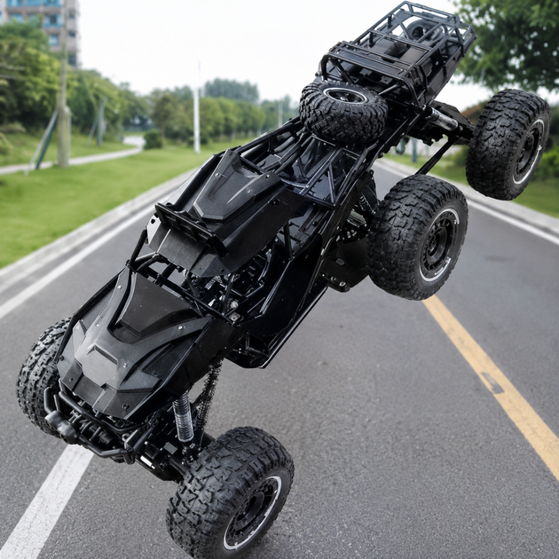 Машинка на пульте управления 73 см OFFROAD TRACER вездеход (черная) - Фото 4 Машинка на пульте управления 73 см OFFROAD TRACER вездеход (черная) - изображение 4