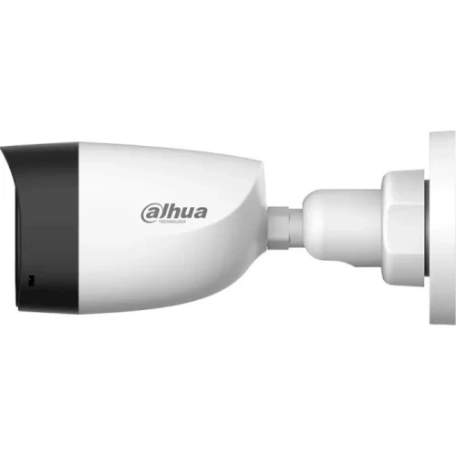 Камера HDCVI Dahua DH-HAC-HFW1200CLP-IL-A (3.6мм), White, 1920x1080, 2 Мп, f=3.6 мм CMOS, ІЧ видиме світло до 20 м, мікрофон, -40°C ~ +60°C, IP67 - Фото 3 Камера HDCVI Dahua DH-HAC-HFW1200CLP-IL-A (3.6мм), White, 1920x1080, 2 Мп, f=3.6 мм CMOS, ІЧ видиме світло до 20 м, мікрофон, -40°C ~ +60°C, IP67 - зображення 3