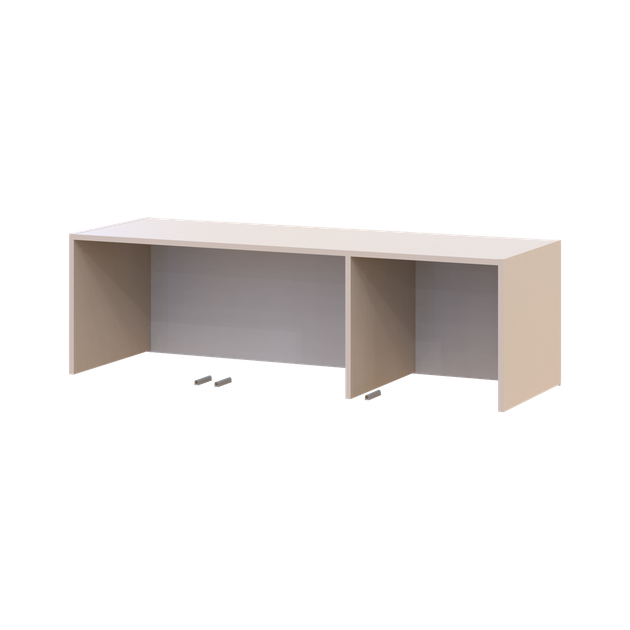 Антресоль Doros Каспер Кашемир 3 ДСП 135х50х41 (41516326) - изображение 3