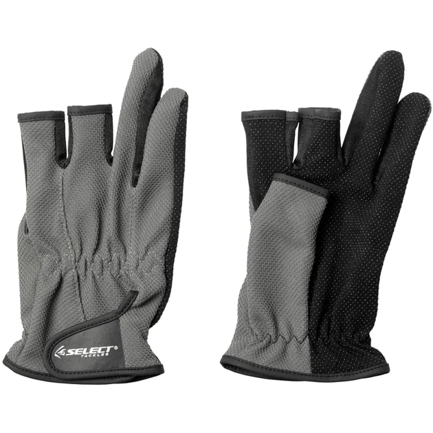 Перчатки Select Basic SL-GB02 M Gray - Фото 1 Перчатки Select Basic SL-GB02 M Gray - изображение 1